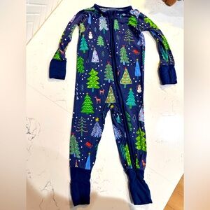 Little Sleepies (blue) Christmas Trees
